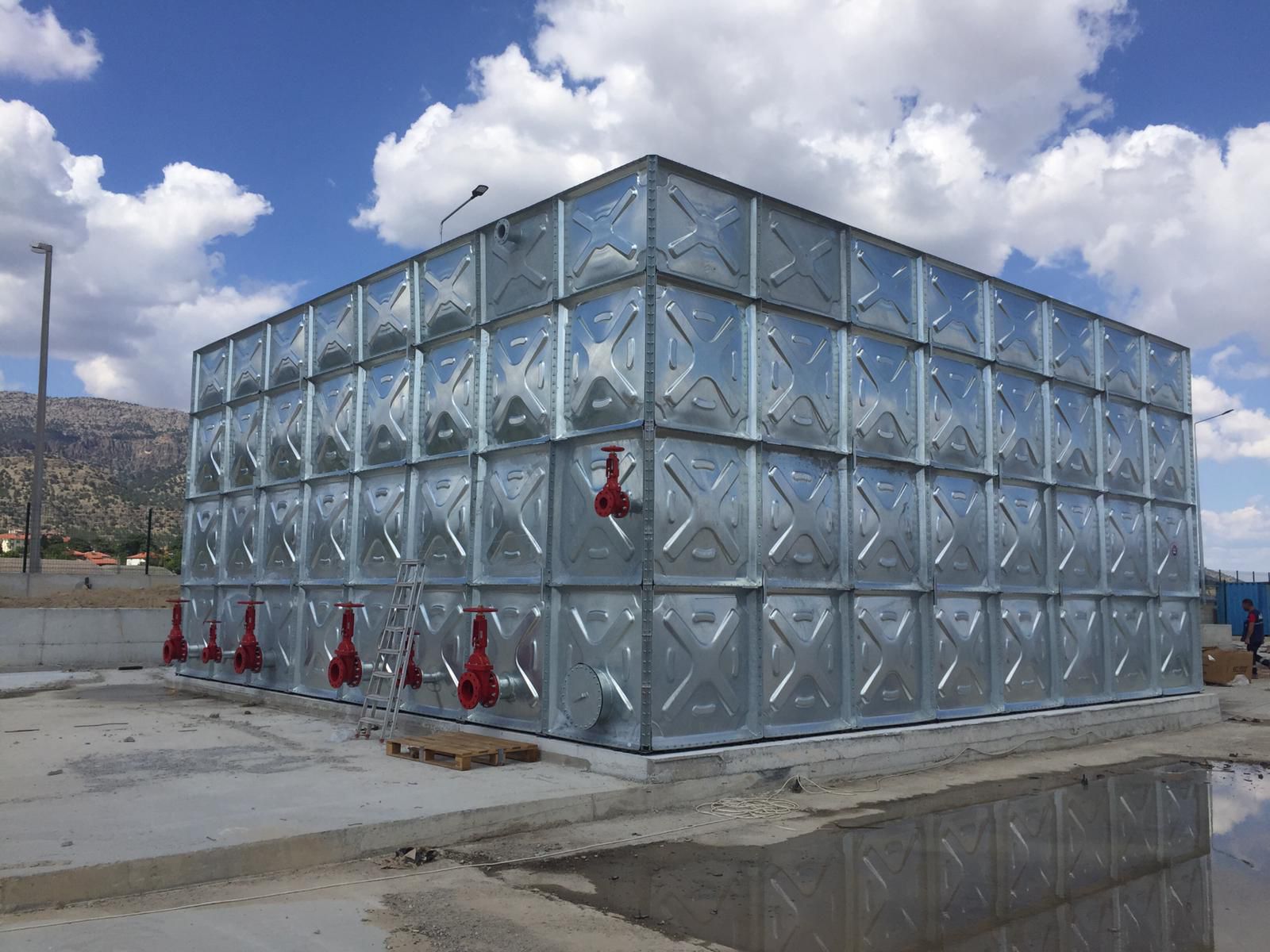Sanayi İçin Modüler Su Deposu