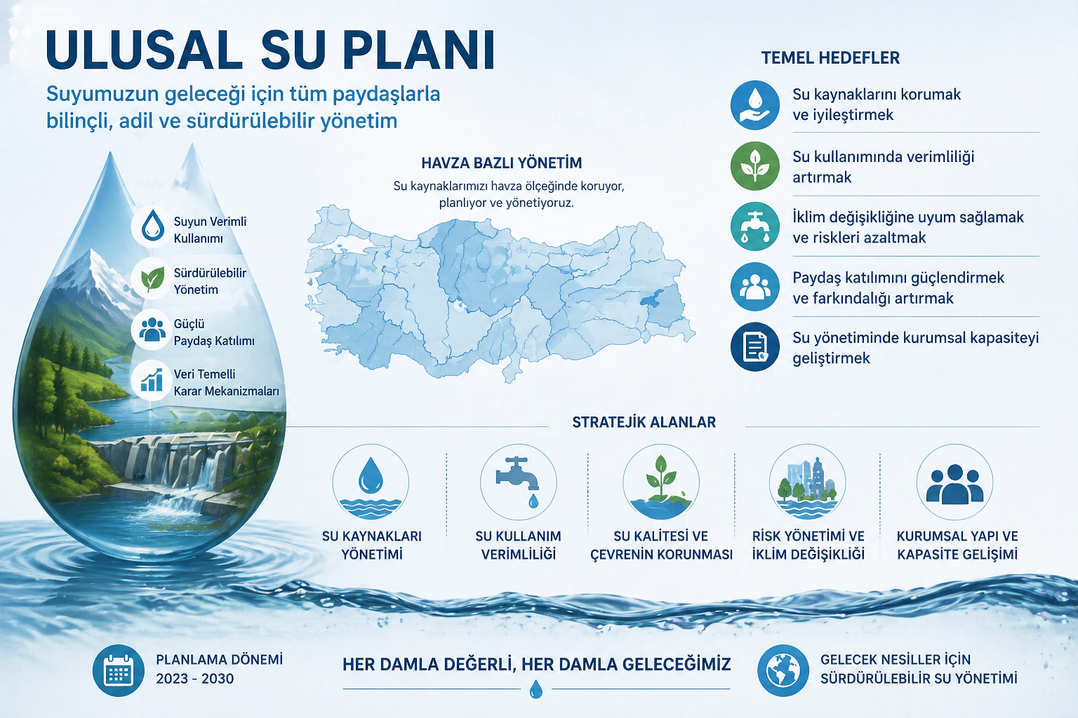 Ulusal Su Planı ve Su Depolama